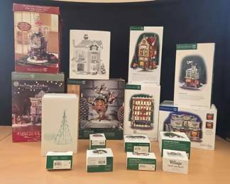 Department 56 Holiday Christmas Lot