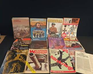 Vintage The General Avalon Hill Tabletop Wargaming Blitzkrieg, Weapons Warfare