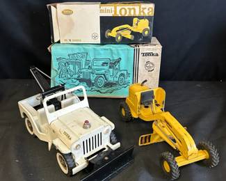 1970s Tonka Trucks No.435 No.76 With Original Boxes