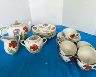 Tea Set Poppies Germany