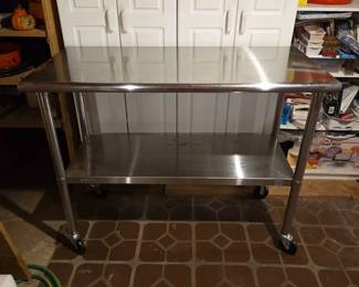 Trinity Stainless Steel Prep Table