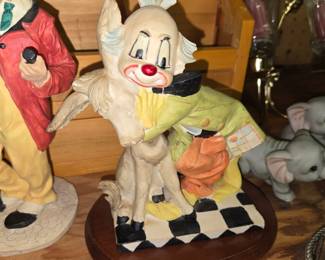 Vintage clown collection