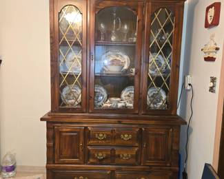 Antique hutch