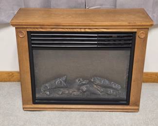 Space heater fireplace