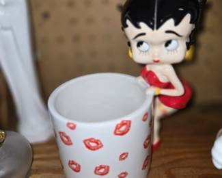 Vintage Betty Boop coffee cup