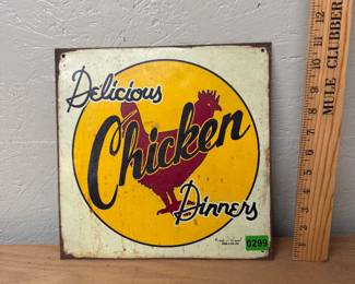 chicken sign
