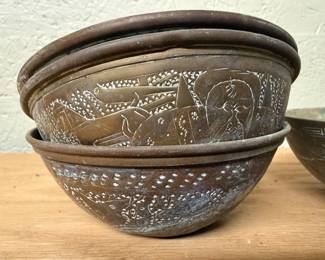 brass bowls