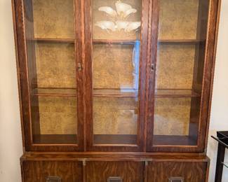 Dining Room cabinet with Hutch