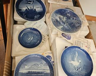 Big box of plates like this. You will need time to go through all of them