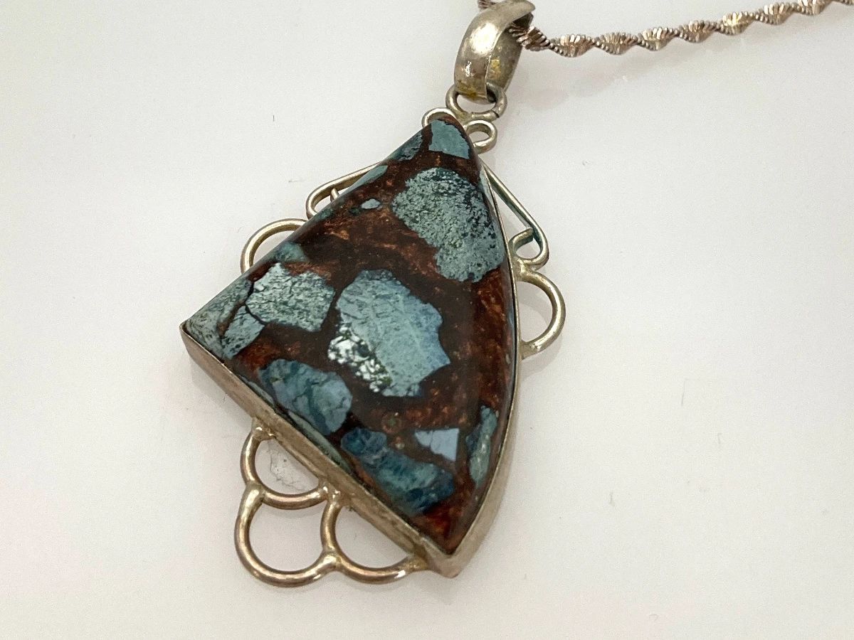 Southwest Style Copper Turquoise Necklace