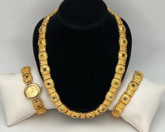 Technibond 18K Over Sterling Set