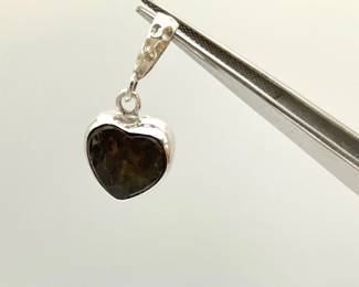 Labradorite Silver Pendant
