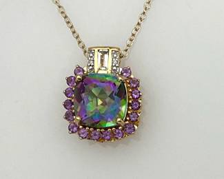 Mystic Topaz Necklace