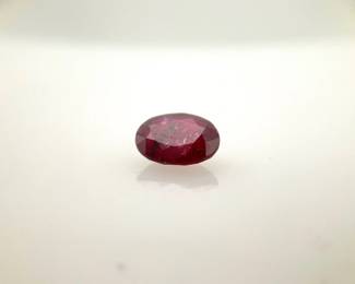 Oval Ruby