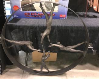METAL MODERN ART SCULPTURE