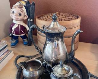 Coffee Serving Set And Tray