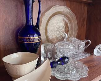 Vase Serving Bowls And Glass Dishes