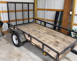 Utility trailer by Carry On 5x8 , 13" tires 2,000 lb