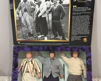 The Three Stooges “Three Little Beers” collector’s edition figure set