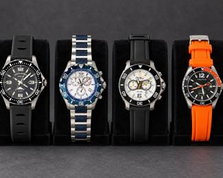 sport-style wristwatches