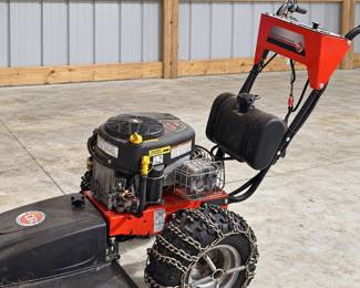 DR Power PRO walk-behind field and brush mower with a 14.5 HP engine and 26-inch cutting deck