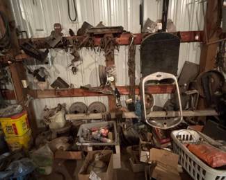 Model A Grill, Engine Fans, Tools, and More