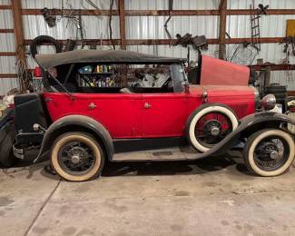 1930 Four Door Touring Model A (Phaeton Convertible)