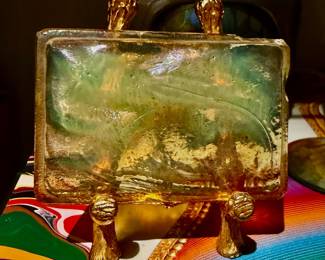 TIFFANY STUDIOS FAVRILE GLASS FRAGMENT TILE