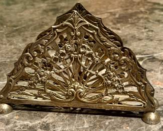 Victorian sterling letter sleeve
