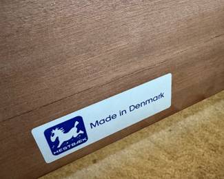 Hestbaek Mid Century Futon, Made in Denmark