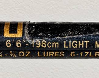 ABU Garcia BGS 8466 spinning rod, vintage 6′6″ rod