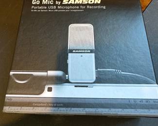 Samson Go Mic portable USB microphone