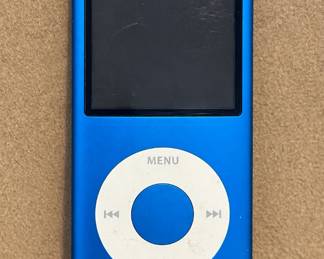 Blue Apple iPod nano music player