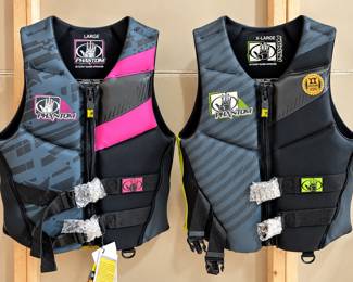 New with tags Two Phantom life jackets