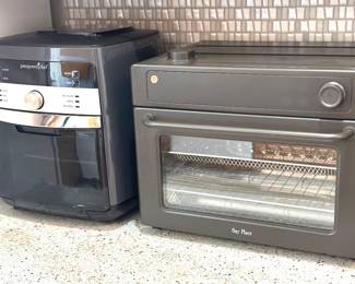 Pampered Chef Deluxe Air Fryer , Our Place countertop air fryer/toaster oven