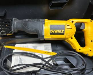 DeWalt corded reciprocating saw