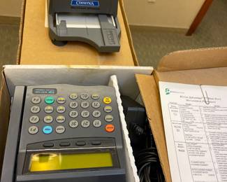 Vintage Credit Card Machine