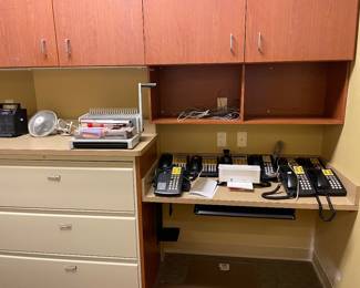 Telephone System & Binding Machine