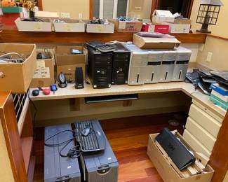 Towers, Mice, Keyboard, & Cords