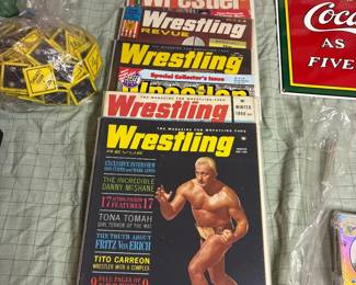 vintage wrestling magazines