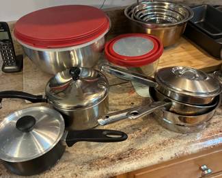 pots and pans