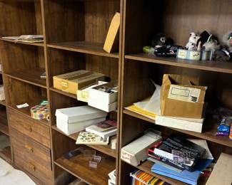 bookshelves