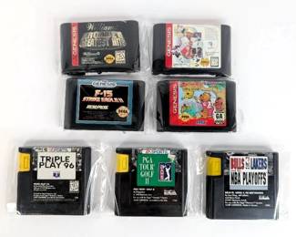BB434 Sega Genesis Game Cartridges