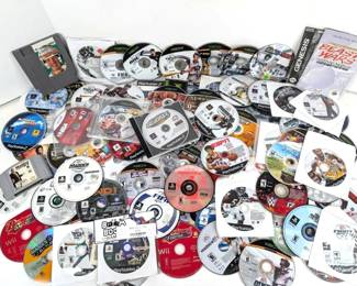 BB451 Huge Lot of Sports Themed Video GamesMixed Platforms
