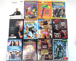 BB427 DVDs of Movies and TV Shows