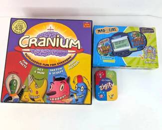 BB450 GamesCranium, Mad Libs, Zigity