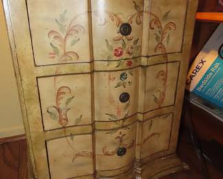 Three drawer chest.