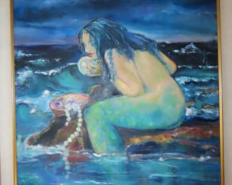 "Mermaid and Pearls" Nancy McMurdie.