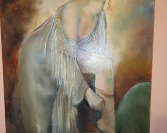 "Adorning Stockings" Nancy McMurdie.