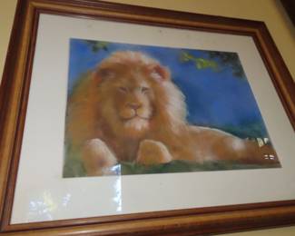 "Proud Lion" Nancy McMurdie.